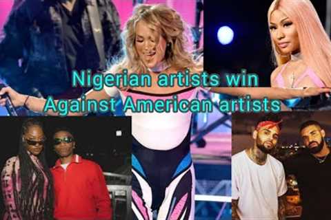 Nigerian Music Artist Tems and Wizkid win against American music artists in American music awards