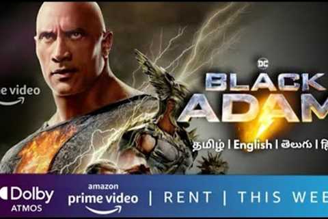 Black Adam Tamil Dubbed OTT Premiere Amazon Prime Video