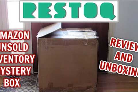 Unboxing the RESTOQ Amazon Unsold Inventory Mystery Box!  Discount Code!  #leighshome