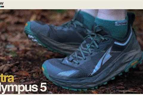 The latest update to a trail running classic // ALTRA OLYMPUS 5 // Ginger Runner Review