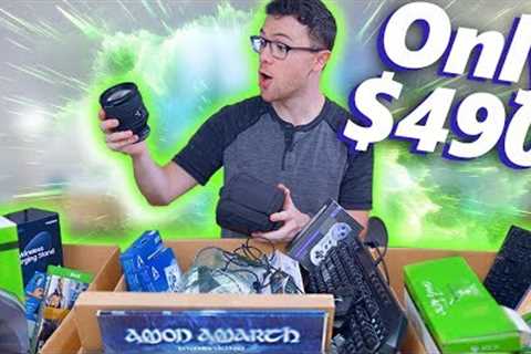 I Paid $490 for $4,733 Worth of MYSTERY TECH! Amazon Returns Pallet Unboxing!
