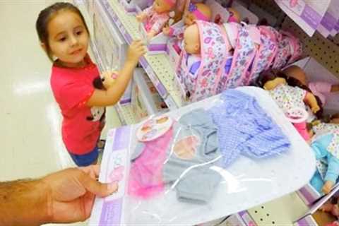 BABY DOLL CLOTHES SHOPPING | ThePlusSideOfThings