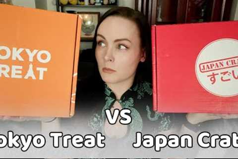 TOKYO TREAT VS JAPAN CRATE 2021 COMPARISON | Battle of the Boxes - Best Japanese Snack Box?