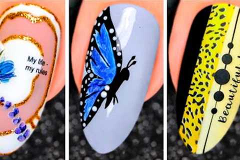 New Nail Art Design 2022❤️💅Compilation For Beginners | Simple Nails Art Ideas Compilation #396