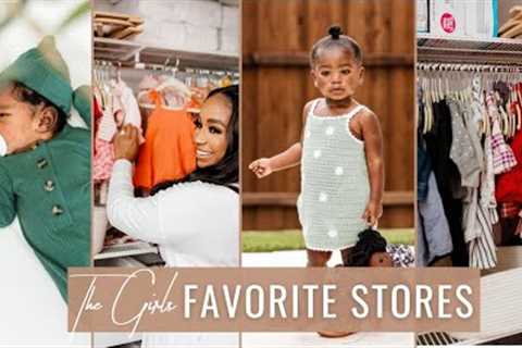 Baby Girl Clothing Haul - Best places to shop for newborns &amp; toddlers | JaLisaEVaughn