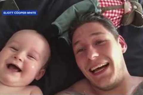 Baby Laughing Uncontrollably at Dad Will Make You Smile