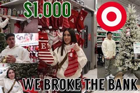 COME WITH US CHRISTMAS SHOPPING + DECORATING ! **WE SPENT $1,000**