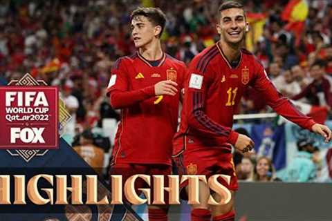 Spain vs. Costa Rica Highlights | 2022 FIFA World Cup