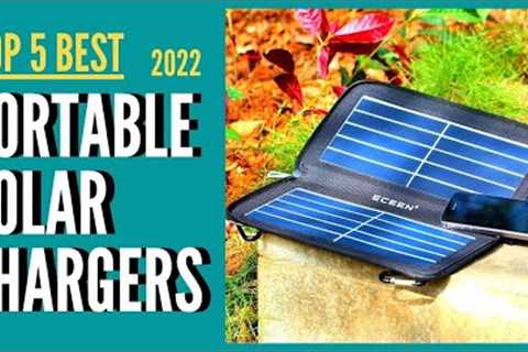 Top 5 Best Portable Solar Chargers | Portable Solar Chargers In 2022