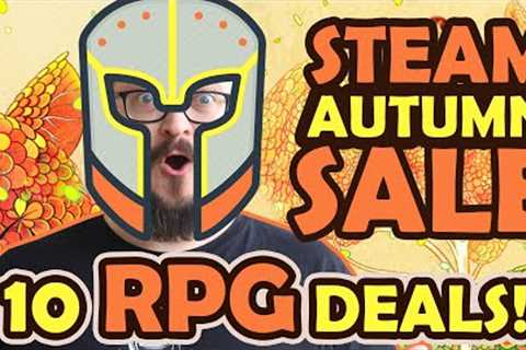 Steam Autumn Sale 2022! - 10 Discounted RPG Games YOU CAN'T IGNORE!