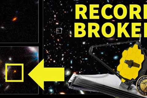 JAMES WEBB SPACE TELESCOPE discovered FARTHEST GALAXY