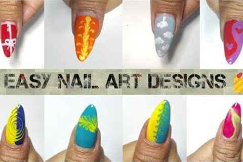 Easy Marble Nail Art Design For Beginners|| Compilation 2022 #nailart #naildesign #trending