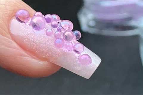 Trendy 3D Bubble Nail art | Nail Gift Box Unpacking by Melodysusie