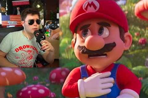 ConnorEatsPants reacts to the Mario Movie Trailer