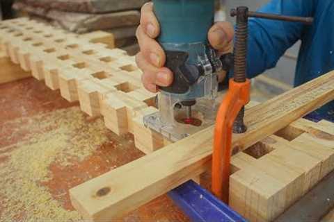 Amazing Creative Woodworking Design Ideas // Build A Table With An Extremely Unique And Cool Design