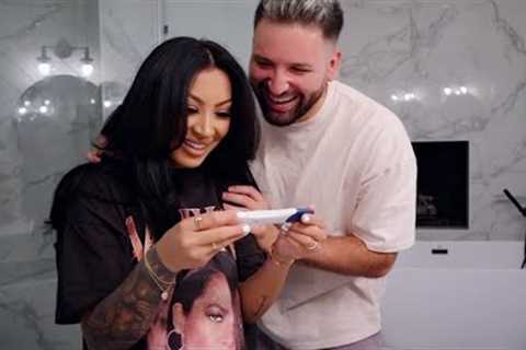 FINDING OUT WE'RE PREGNANT (TOGETHER WITH BABY #3)