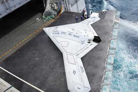 US Testing its Super Advanced $1 Billion Drone on US Aircraft Carriers