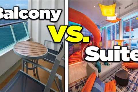 What's the difference between a balcony and a suite on a cruise?