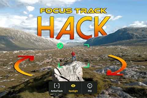 AMAZING DJI FOCUS TRACK HACK FOR SMOOTHEST EVER DRONE SHOTS!
