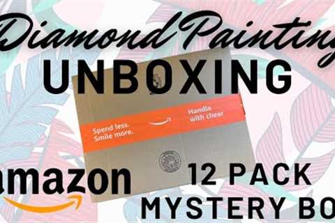 Diamond Painting Unboxing - Amazon 12 Pack Mystery Box