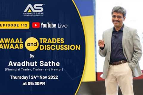 #Episode112 #YouTubeLive​: Stock Market Sawaal Jawaab with #AvadhutSathe