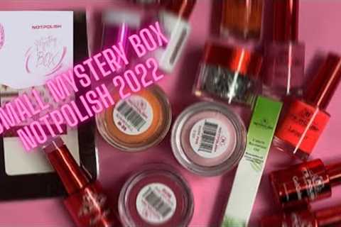 NotPolish Small Mystery Box 2022 | Unboxing | beautyxmaira