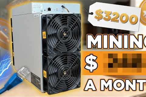 How Much Money Is My $3,200 Bitcoin Miner Earning?