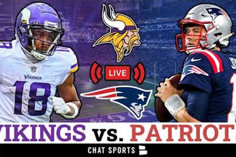 Vikings vs. Patriots Live Streaming Scoreboard, Play-By-Play, Highlights, &amp; Stats | NFL Week 12