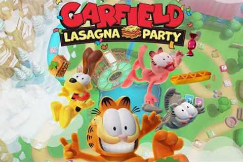 Garfield Lasagna Party: ALL MINIGAMES! (Nintendo Switch Game)