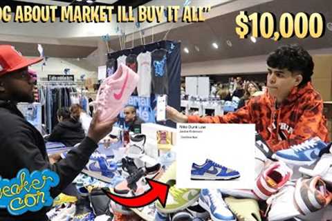 LOW BALLING FOR STEALS &amp; DEALS AT SNEAKER CON BAY AREA! *Best Sneaker Con Of The Year* (DAY 2)