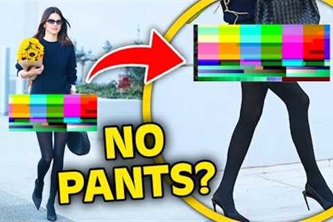 Fans MOCK Kendall Jenner For Not Wearing Pants
