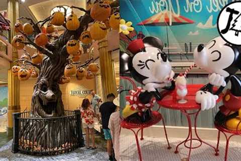 Disney Fantasy Cruise Embarkation Day! (DAY 1) Sail Away Party, Room Tour, &amp; Halloween Tree!