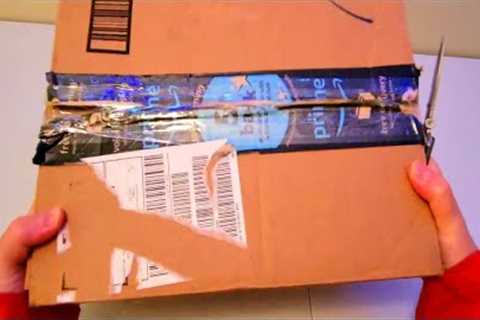 Opening Amazon Boxes - Gift Idea - Unboxing ASMR  -  ASMR No Talking Video - Oddly Satisfying Video