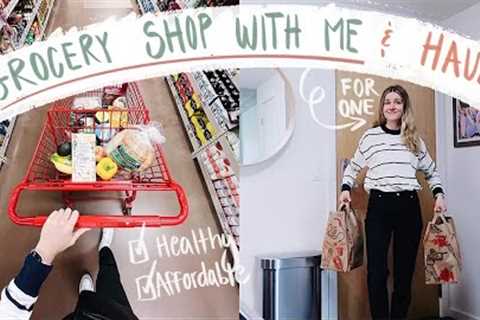 How I Grocery Shop for One...Planning, Shopping, &amp; TJ's food haul!