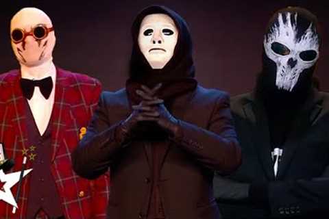 CREEPY TOP 3 Masked Magicians on Got Talent | Magicians Got Talent