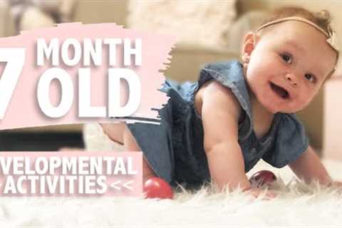 HOW TO PLAY WITH YOUR 7 MONTH OLD BABY | DEVELOPMENTAL MILESTONES | ACTIVITIES FOR BABIES | CWTC