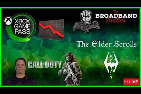 XBOX MISSED THEIR GAMEPASS TARGET BY 10M|ELDERS SCROLL 6 MID SIZE|PHIL CALLS COD IRRELEVANT