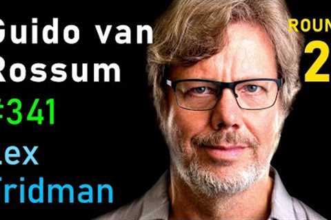 Guido van Rossum: Python and the Future of Programming | Lex Fridman Podcast #341