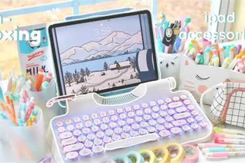 Unboxing new accessories for my ipad pro ✨🌨 customize with me