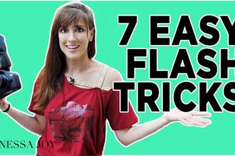 7 Quick and EASY Flash Photography Tips