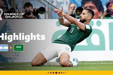 HUGE upset by sensational Saudis | Argentina v Saudi Arabia highlights | FIFA World Cup Qatar 2022