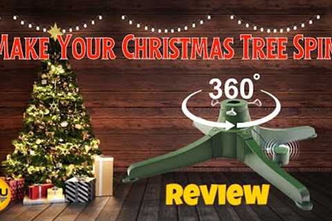 Make Your Christmas Tree Spin 🎄 HOLIDAY PRODUCT REVIEW