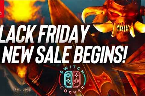 NEW Nintendo ESHOP Sale LIVE For Black Friday! Nintendo Switch ESHOP DEALS!
