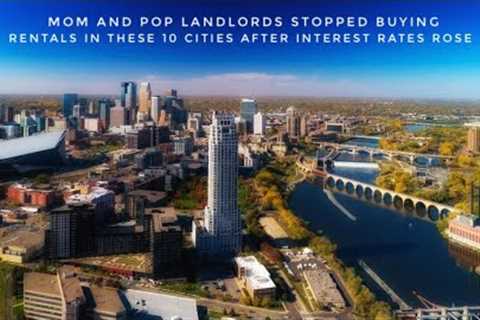 Mom And Pop Landlords Have Given Up On Buying Rental Properties