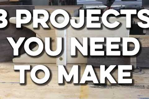 Three Projects YOU Should Know About Right NOW! (Scrap Wood Projects)
