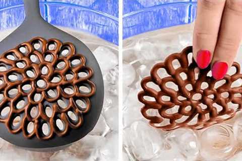 Easy Chocolate Decor Tutorials and Tricks From Professional Chefs