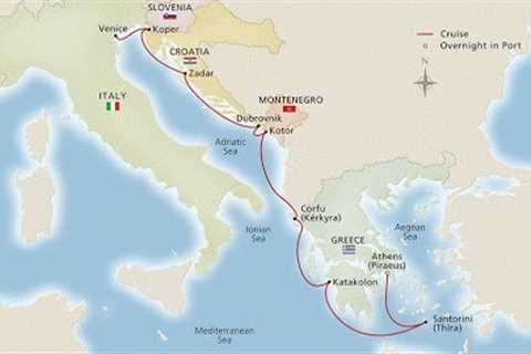 Venice to Athens - An Adriatic Cruise.  Top sites to see with informative commentary.