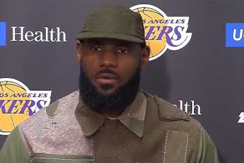 LeBron James Talks RETURN, Postgame Interview 🔥