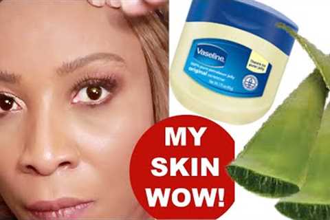How To Use Vaseline To Make An Anti Aging Face Crean For Dry Skin, Erase Wrinkles, Clear Dark Spots,