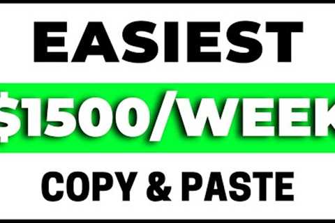 Easiest $1,500/WEEK 🤑 Method By Copy &amp; Pasting | Affiliate Marketing (Inspired By @Incognito..